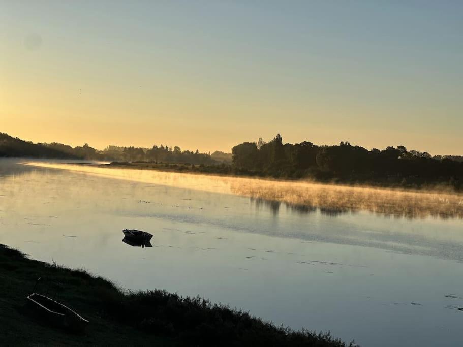 * Domaine De La Solaie * - Proche Bords De Loire Villa Saint-Denis-de l'Hotel ภายนอก รูปภาพ